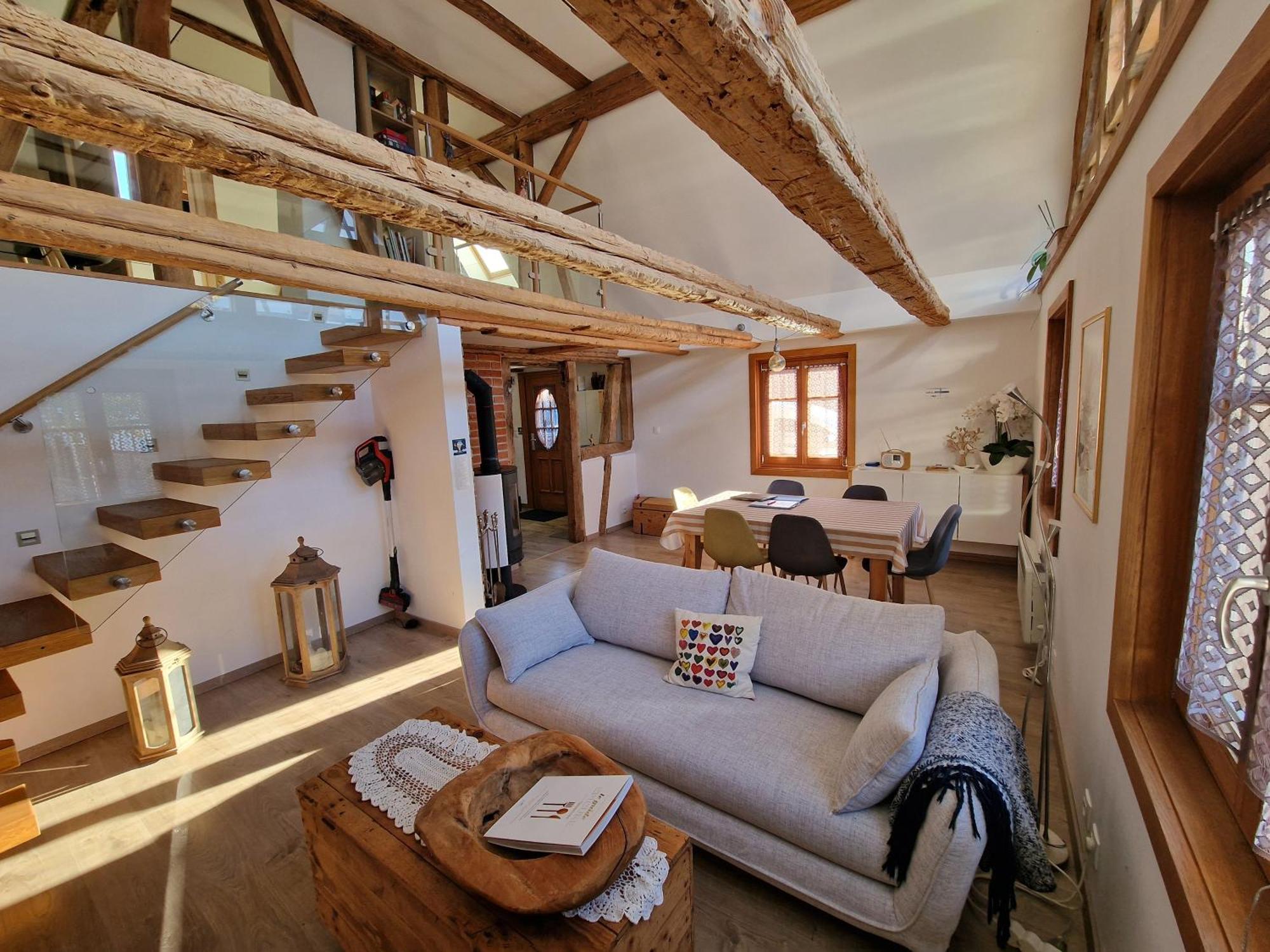 Une Maison A Colombages - Cosy, Lumineuse Et Sauna Kesseldorf Экстерьер фото